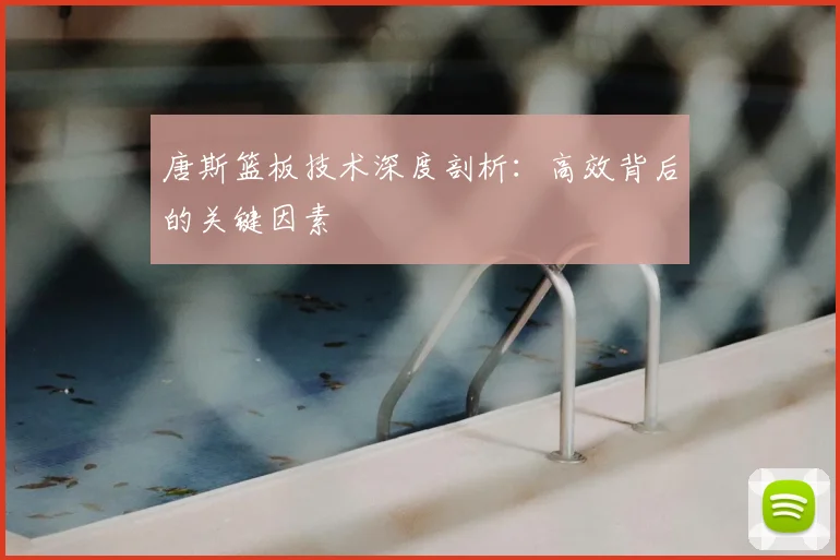 唐斯篮板技术深度剖析:高效背后的关键因素